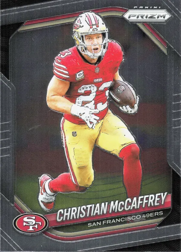 Christian McCaffrey 2025 Panini Prizm