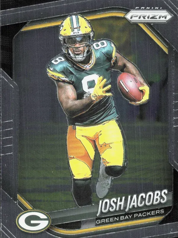 Josh Jacobs 2025 Panini Prizm