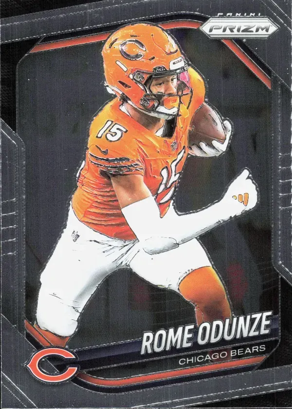 Rome Odunze 2025 Panini Prizm