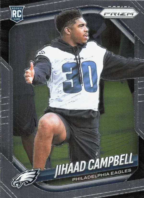 Jihaad Campbell 2025 Panini Prizm