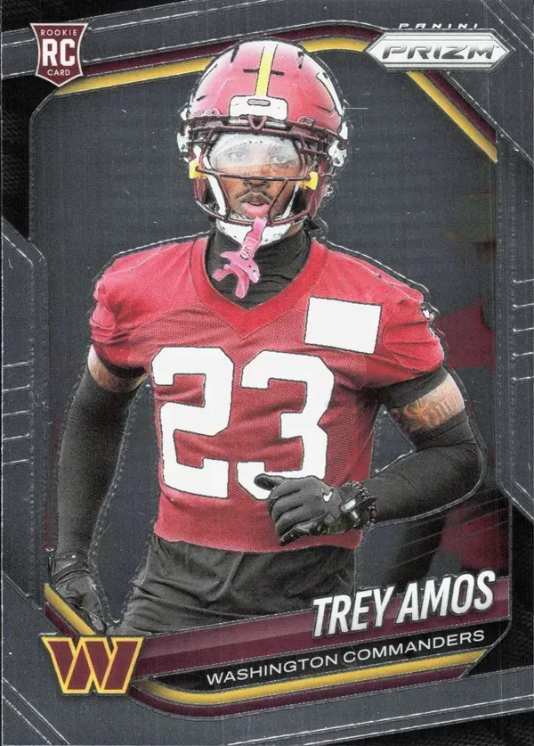 Trey Amos 2025 Panini Prizm