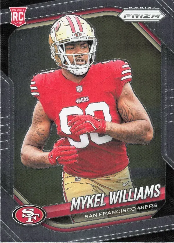 Mykel Williams 2025 Panini Prizm