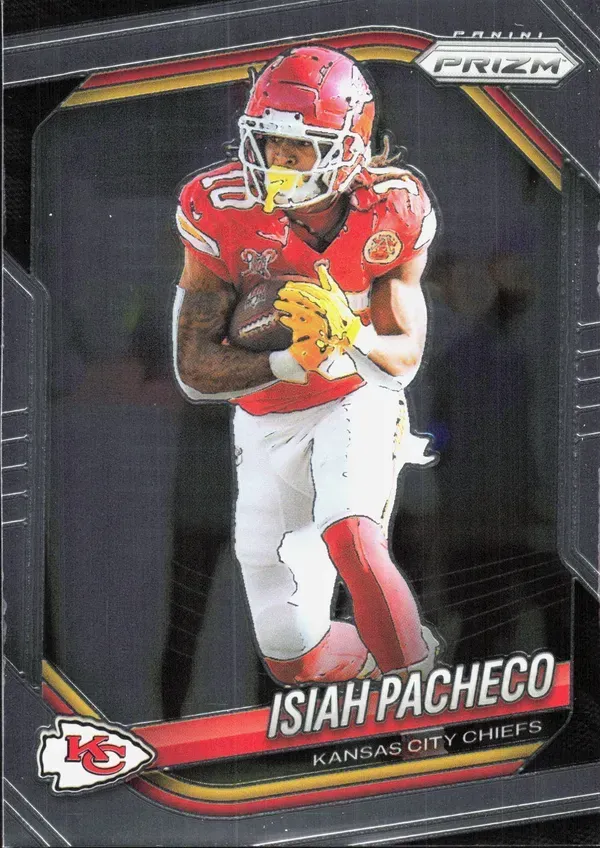 Isiah Pacheco 2025 Panini Prizm