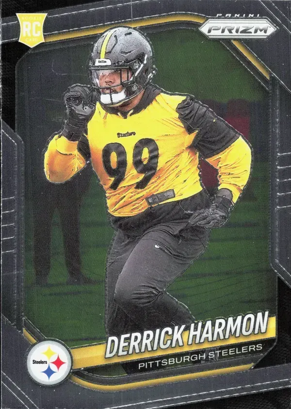 Derrick Harmon 2025 Panini Prizm