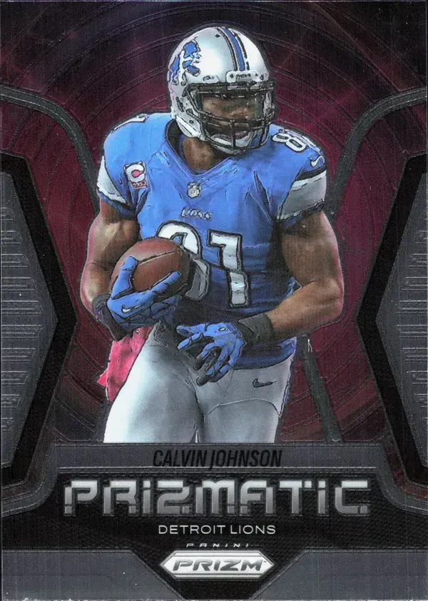 Calvin Johnson 2025 Panini Prizm