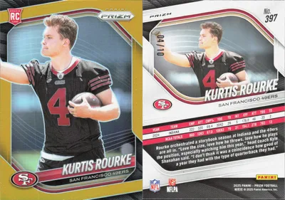 Kurtis Rourke — 2025 Panini Prizm Prizm Gold