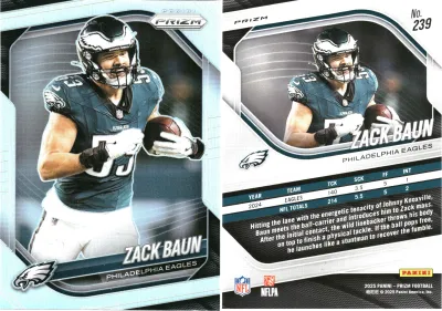 Zack Baun — 2025 Panini Prizm Prizm Lazer