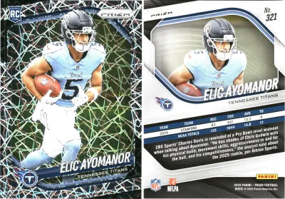 Elic Ayomanor 2025 Panini Prizm