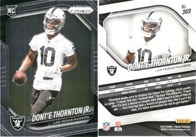 Dont'e Thornton Jr. 2025 Panini Prizm