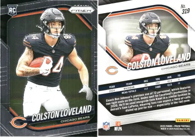 Colston Loveland 2025 Panini Prizm