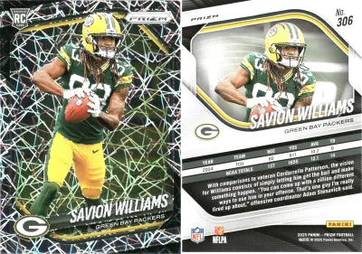 Savion Williams 2025 Panini Prizm