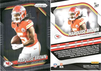 Marquise Brown card
