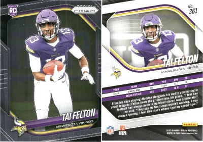 Tai Felton card