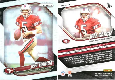 Jeff Garcia — 2025 Panini Prizm Prizm Lazer