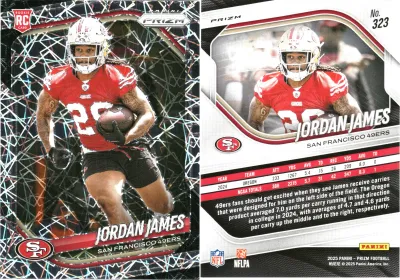 Jordan James 2025 Panini Prizm