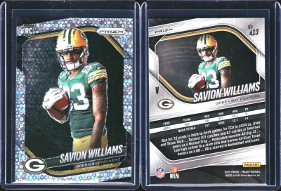 Savion Williams 2025 Panini Prizm