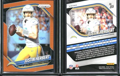 Justin Herbert 2025 Panini Prizm