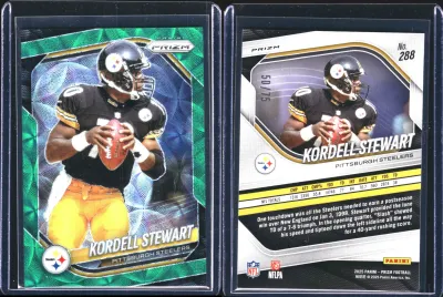 Kordell Stewart — 2025 Panini Prizm Prizm Green Wave