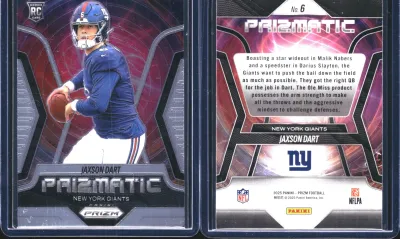 Jaxson Dart 2025 Panini Prizm