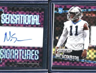 Nic Scourton 2025 Panini Prizm