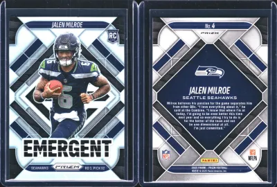 Jalen Milroe 2025 Panini Prizm