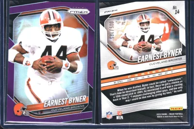 Earnest Byner — 2025 Panini Prizm Prizm Purple