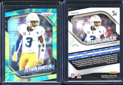 Derwin James Jr. — 2025 Panini Prizm Prizm Hyper