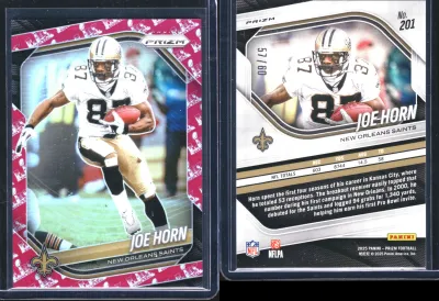 Joe Horn — 2025 Panini Prizm Prizm Super Bowl LX