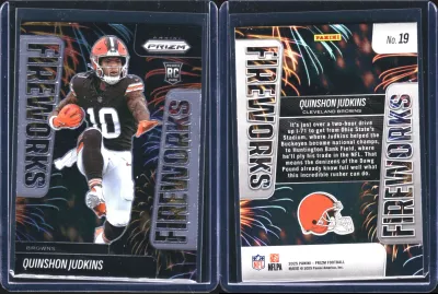 Quinshon Judkins 2025 Panini Prizm