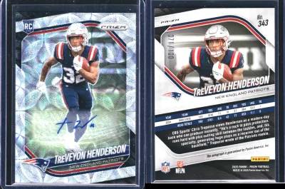 Treveyon Henderson card