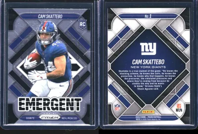 Cam Skattebo 2025 Panini Prizm