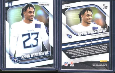 Kevin Winston Jr. — 2025 Panini Prizm Prizm Silver