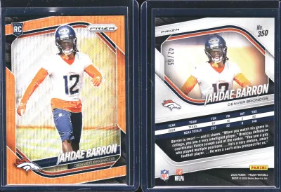 Jahdae Barron card
