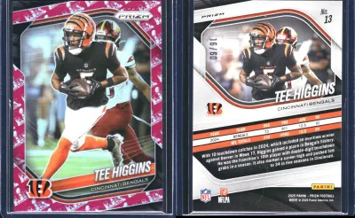 Tee Higgins — 2025 Panini Prizm Prizm Super Bowl LX
