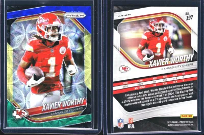 Xavier Worthy 2025 Panini Prizm