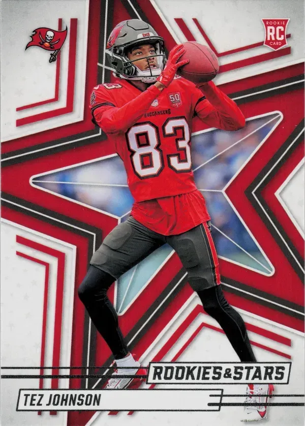 Tez Johnson 2025 Panini Rookies & Stars