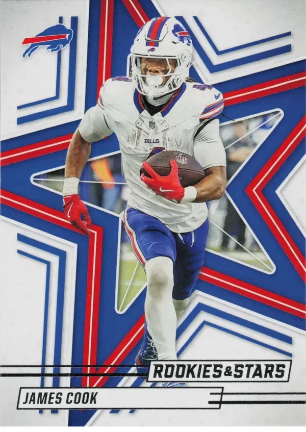 James Cook 2025 Panini Rookies & Stars