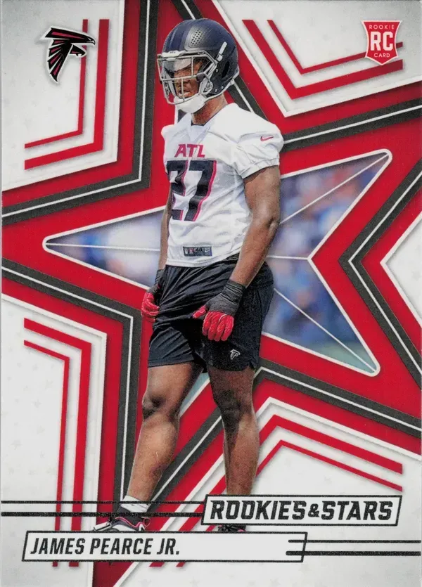 James Pearce Jr. 2025 Panini Rookies & Stars