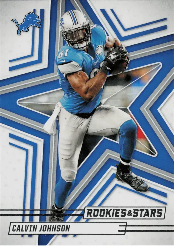 Calvin Johnson 2025 Panini Rookies & Stars