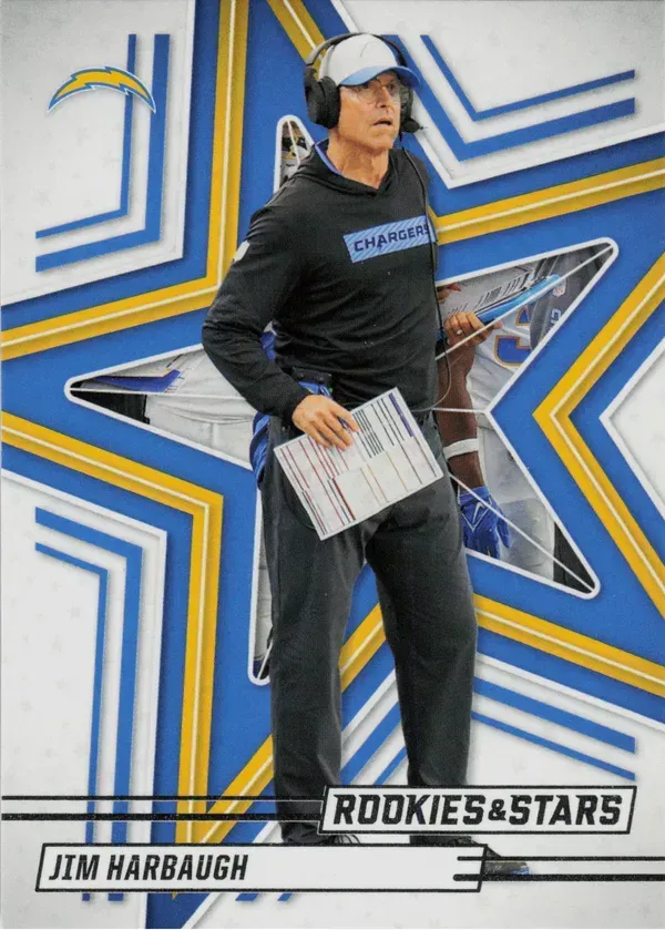 Jim Harbaugh 2025 Panini Rookies & Stars