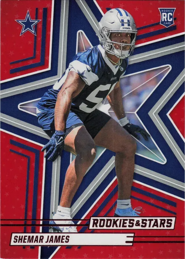 Shemar James 2025 Panini Rookies & Stars