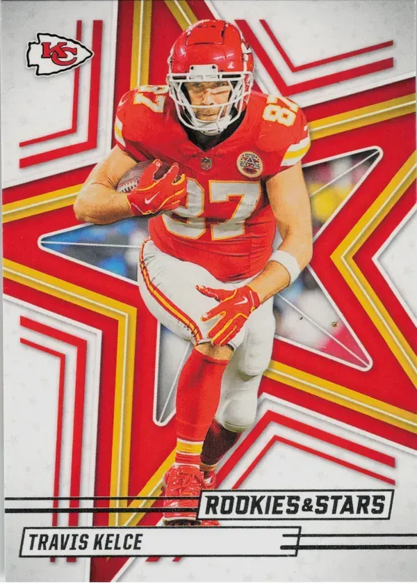 Travis Kelce 2025 Panini Rookies & Stars