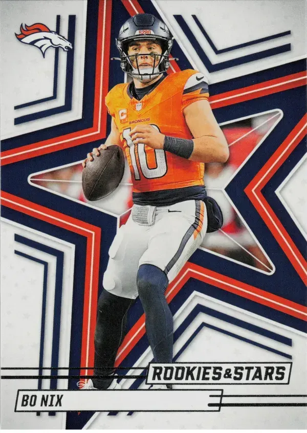 Bo Nix 2025 Panini Rookies & Stars