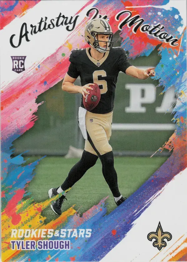 Tyler Shough 2025 Panini Rookies & Stars