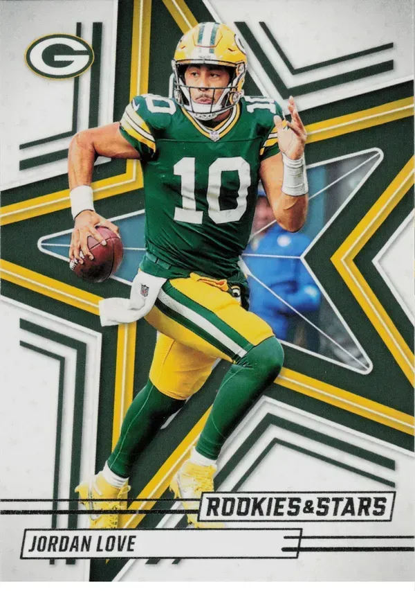 Jordan Love 2025 Panini Rookies & Stars