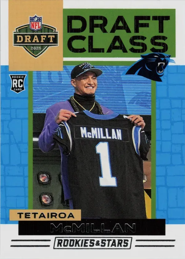 Tetairoa McMillan 2025 Panini Rookies & Stars