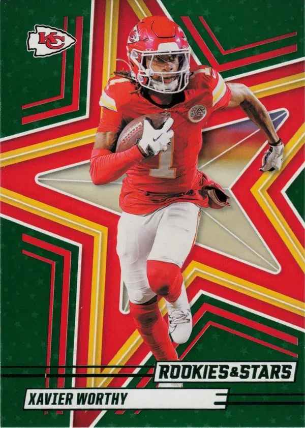 Xavier Worthy 2025 Panini Rookies & Stars