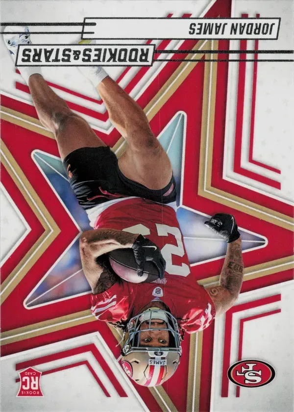 Jordan James 2025 Panini Rookies & Stars