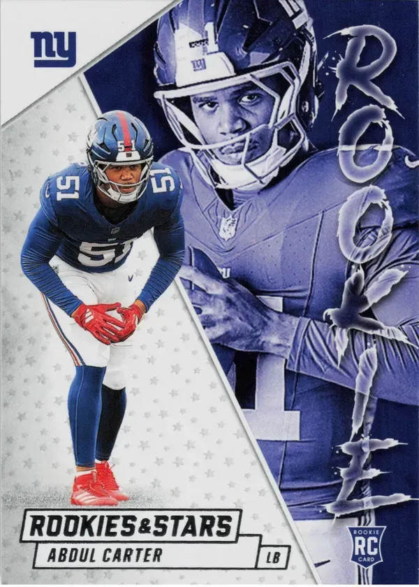 Abdul Carter 2025 Panini Rookies & Stars