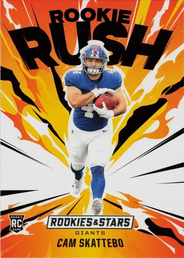 Cam Skattebo 2025 Panini Rookies & Stars